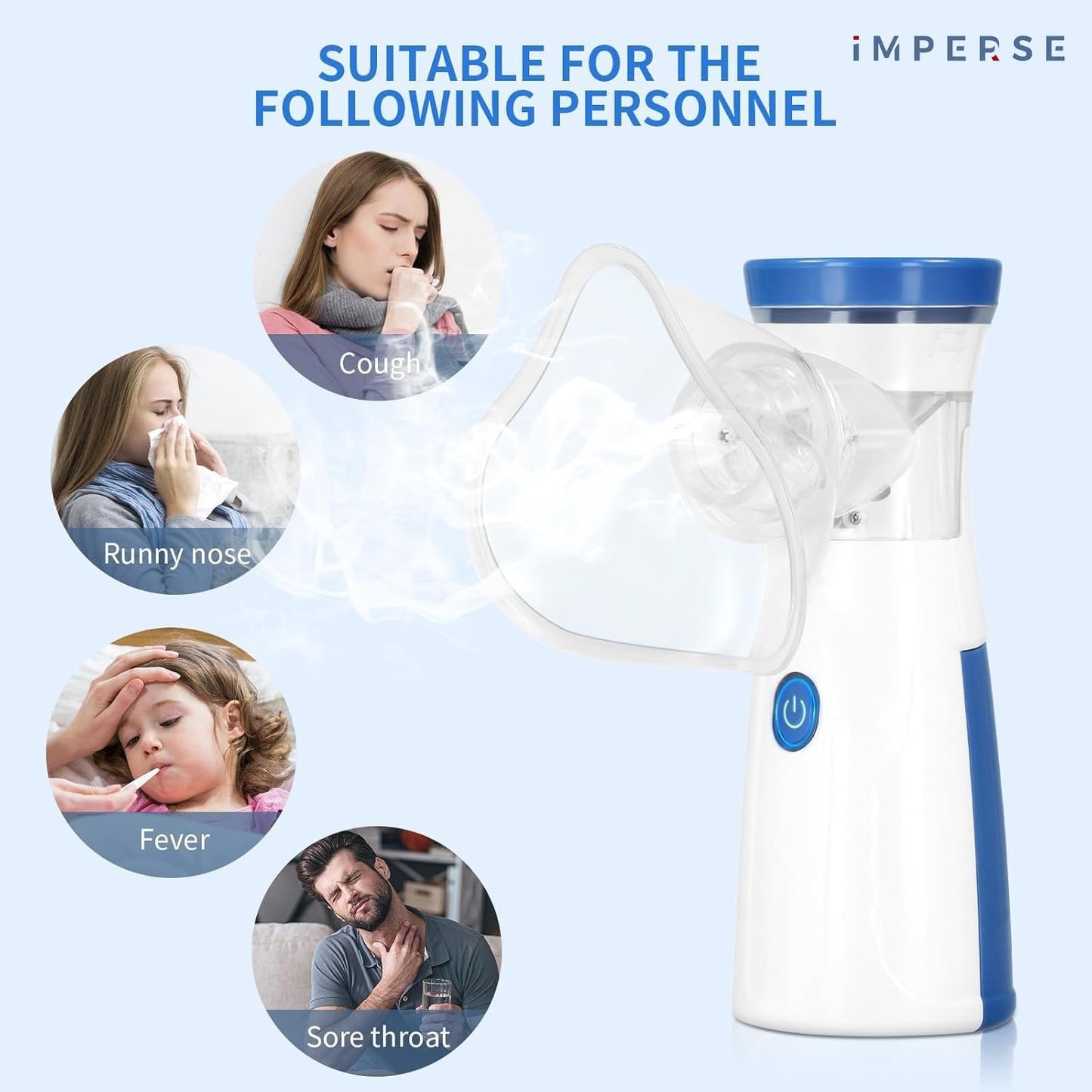Breathease - Nebuliser | Instant relief anywhere | Silent & Portable